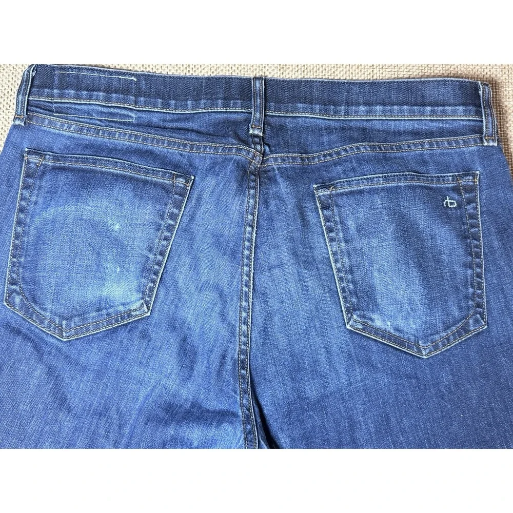 Rag & Bone Jeans Mens 36 Fit 2 Slim Leg Standard Issue Dark Vintage Denim